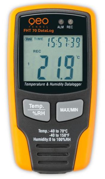 GeoFennel FHT 70 DataLog datový zapisovač teploty a vlhkosti