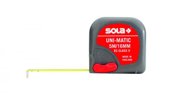 SOLA - UM 5 - Svinovací metr 5m x 16mm