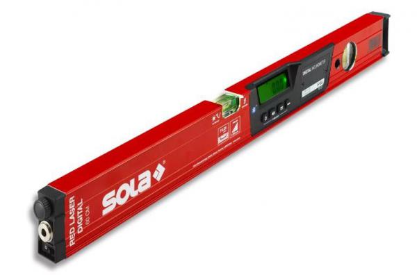 SOLA - RED 60 laser digital - digitální sklonoměr 60cm s laserem