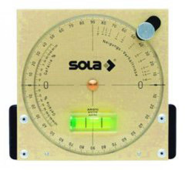 SOLA - NAM 13 - Vodováha se sklonoměrem 14,5cm