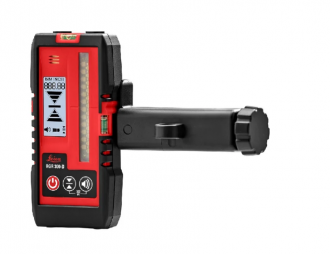 Přijímač Leica Lino RGR 300-D pro křížové lasery s červeným i zeleným paprskem a zobrazením výšky v mm